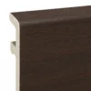 WPC Baseboard 80mm Dark Brown Wood Grain Restaurant Hotel Commercial Interior WYRAX-5 WPC Baseboard 80mm Dark Brown Wood Grain Restaurant Hotel Commercial Interior WYRAX