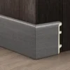 WPC Baseboard 80mm Smoke Grey Grain Modern Commercial Hotel Interior WYRAX-2 WPC Baseboard 80mm Smoke Grey Grain Modern Commercial Hotel Interior WYRAX