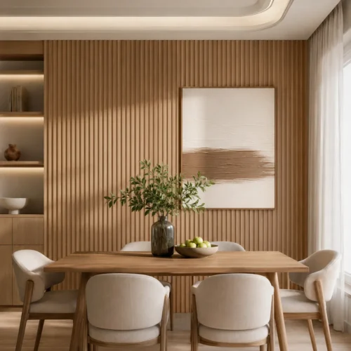 WPC Decorative Wall Panel Natural Wood Look Waterproof Commercial Space Interior WYRAX_3 WPC Decorative Wall Panel Natural Wood Look Waterproof Commercial Space Interior WYRAX
