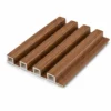 WPC Fluted Wall Panel Light Oak Wood Grain Waterproof Hotel Commercial Project WYRAX_1 WPC Fluted Wall Panel Light Oak Wood Grain Waterproof Hotel Commercial Project WYRAX