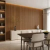 WPC Fluted Wall Panel Light Oak Wood Grain Waterproof Hotel Commercial Project WYRAX_3 WPC Fluted Wall Panel Light Oak Wood Grain Waterproof Hotel Commercial Project WYRAX