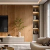 WPC Fluted Wall Panel Light Oak Wood Grain Waterproof Hotel Commercial Project WYRAX_4 WPC Fluted Wall Panel Light Oak Wood Grain Waterproof Hotel Commercial Project WYRAX