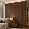 WPC Grille Wall Panel Walnut Wood Grain Interior Decorative Restaurant Hotel Commercial WYRAX_3 WPC Grille Wall Panel Walnut Wood Grain Interior Decorative Restaurant Hotel Commercial WYRAX