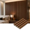 WPC Grille Wall Panel Walnut Wood Grain Interior Decorative Restaurant Hotel Commercial WYRAX_6 WPC Grille Wall Panel Walnut Wood Grain Interior Decorative Restaurant Hotel Commercial WYRAX