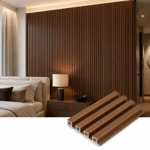 WPC Grille Wall Panel Walnut Wood Grain Interior Decorative Restaurant Hotel Commercial WYRAX_6 WPC Grille Wall Panel Walnut Wood Grain Interior Decorative Restaurant Hotel Commercial WYRAX
