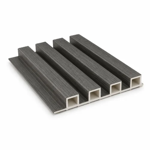 WPC Grooved Wall Panel Grey Easy Install Office Commercial Project Interior WYRAX_5 WPC Grooved Wall Panel Grey Easy Install Office Commercial Project Interior WYRAX