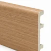 WPC Skirting 100mm Height Light Oak Grain High Skirting Board Commercial Hotel WYRAX-5 WPC Skirting 100mm Height Light Oak Grain High Skirting Board Commercial Hotel WYRAX