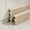 WPC Skirting Board 80mm Beige Wood Grain Match Wall Panel Commercial Project WYRAX-6 WPC Skirting Board 80mm Beige Wood Grain Match Wall Panel Commercial Project WYRAX