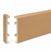 WPC Skirting Board 80mm Height Light Oak Grain Matching WPC Wall Panel Commercial WYRAX-5 WPC Skirting Board 80mm Height Light Oak Grain Matching WPC Wall Panel Commercial WYRAX