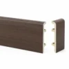 WPC Skirting Board 80mm Walnut Grain Matching WPC Dark Wall Panel Hotel WYRAX-1 WPC Skirting Board 80mm Walnut Grain Matching WPC Dark Wall Panel Hotel WYRAX