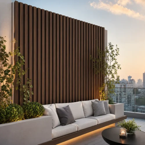 ASA 200 Outdoor WPC Grille Wall Panel UV Resistant Building Facade Project WYRAX 1 ASA 200 Outdoor WPC Grille Wall Panel UV Resistant Building Facade Project WYRAX