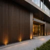 ASA 200 Outdoor WPC Grille Wall Panel UV Resistant Building Facade Project WYRAX 5 ASA 200 Outdoor WPC Grille Wall Panel UV Resistant Building Facade Project WYRAX