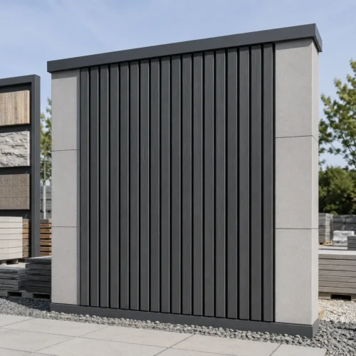 ASA 212 Outdoor WPC Slat Wall Panel Lightweight Exterior Cladding Contractor Project WYRAX 4 ASA 212 Outdoor WPC Slat Wall Panel Lightweight Exterior Cladding Contractor Project WYRAX