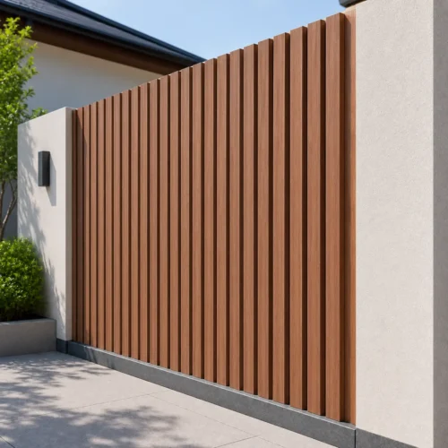 ASA Co Extrusion WPC Grille Panel Hotel Exterior Facade Decorative Cladding WYRAX 4 ASA Co Extrusion WPC Grille Panel Hotel Exterior Facade Decorative Cladding WYRAX