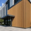 ASA Outdoor WPC Grille Panel Weather Resistant Exterior Wall Cladding Commercial Project WYRAX 1 ASA Outdoor WPC Grille Panel Weather Resistant Exterior Wall Cladding Commercial Project WYRAX