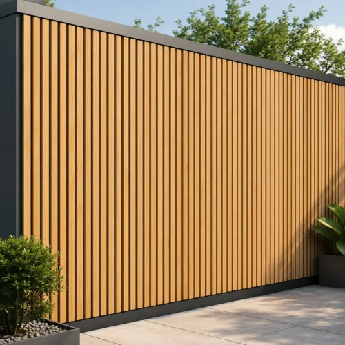 ASA Outdoor WPC Grille Panel Weather Resistant Exterior Wall Cladding Commercial Project WYRAX 4 ASA Outdoor WPC Grille Panel Weather Resistant Exterior Wall Cladding Commercial Project WYRAX