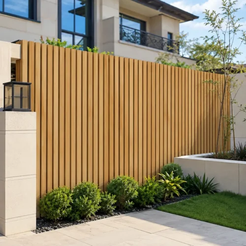 ASA Outdoor WPC Grille Panel Weather Resistant Exterior Wall Cladding Commercial Project WYRAX 8 ASA Outdoor WPC Grille Panel Weather Resistant Exterior Wall Cladding Commercial Project WYRAX