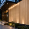 ASA Outdoor WPC Slat Panel Dark Wood Texture UV Resistant Modern Exterior Wall WYRAX 1 ASA Outdoor WPC Slat Panel Dark Wood Texture UV Resistant Modern Exterior Wall WYRAX