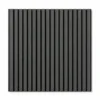Charcoal Black Slat Acoustic Panel Fire Resistant Sound Absorbing Bar Restaurant Interior WYRAX_2 Charcoal Black Slat Acoustic Panel Fire Resistant Sound Absorbing Bar Restaurant Interior WYRAX