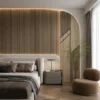 Flexible Wood Slat Acoustic Panel Curved Wall Decoration Hotel Office Engineering Project WYRAX_5 Flexible Wood Slat Acoustic Panel Curved Wall Decoration Hotel Office Engineering Project WYRAX