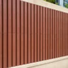 Lightweight ASA Outdoor WPC Grille Panel 200mm Profile Export Container Project WYRAX 5 Lightweight ASA Outdoor WPC Grille Panel 200mm Profile Export Container Project WYRAX