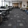 PVC Self Adhesive Carpet Pattern Floor Tile 600x600mm Office Commercial Space WYRAX_2 PVC Self Adhesive Carpet Pattern Floor Tile 600x600mm Office Commercial Space WYRAX