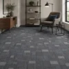 PVC Self Adhesive Carpet Pattern Floor Tile 600x600mm Office Commercial Space WYRAX_3 PVC Self Adhesive Carpet Pattern Floor Tile 600x600mm Office Commercial Space WYRAX