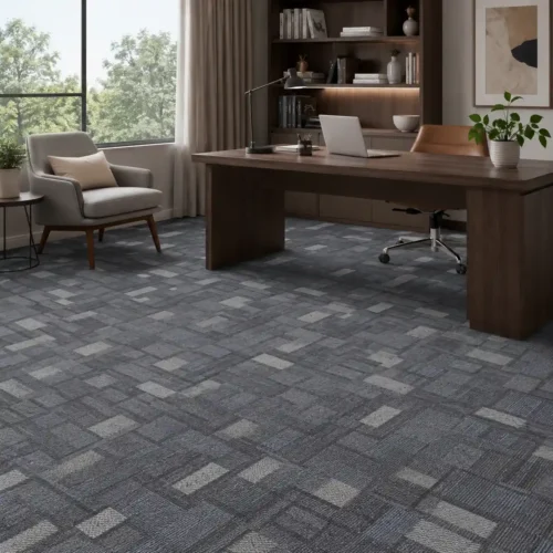 PVC Self Adhesive Carpet Pattern Floor Tile 600x600mm Office Commercial Space WYRAX_4 PVC Self Adhesive Carpet Pattern Floor Tile 600x600mm Office Commercial Space WYRAX