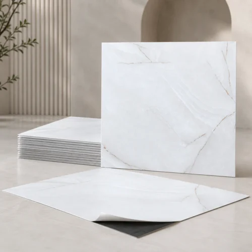 PVC Self Adhesive Vinyl Floor Tile 800x800mm Marble Look Commercial Interior Project WYRAX_7 PVC Self Adhesive Vinyl Floor Tile 800x800mm Marble Look Commercial Interior Project WYRAX
