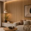 PVC Veneer Acoustic Slat Panel Waterproof Surface Commercial Wall Cladding Hotel Project WYRAX_6 PVC Veneer Acoustic Slat Panel Waterproof Surface Commercial Wall Cladding Hotel Project WYRAX