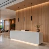 PVC Veneer Acoustic Slat Panel Waterproof Surface Commercial Wall Cladding Hotel Project WYRAX_8 PVC Veneer Acoustic Slat Panel Waterproof Surface Commercial Wall Cladding Hotel Project WYRAX