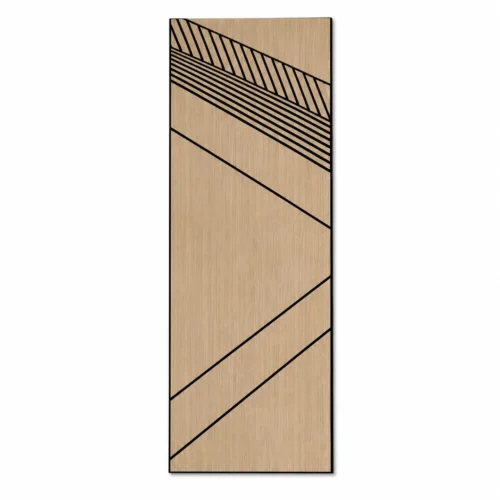 Teak Wood Veneer Acoustic Panel Linear Slat Design Commercial Interior Wall Project WYRAX_3 Teak Wood Veneer Acoustic Panel Linear Slat Design Commercial Interior Wall Project WYRAX