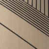 Teak Wood Veneer Acoustic Panel Linear Slat Design Commercial Interior Wall Project WYRAX_5 Teak Wood Veneer Acoustic Panel Linear Slat Design Commercial Interior Wall Project WYRAX
