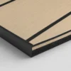 Teak Wood Veneer Acoustic Panel Linear Slat Design Commercial Interior Wall Project WYRAX_6 Teak Wood Veneer Acoustic Panel Linear Slat Design Commercial Interior Wall Project WYRAX