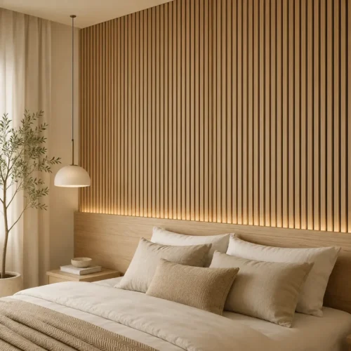 White Oak Akupanel Acoustic Panel Modern Wood Slat Wall Cladding Office Commercial Space WYRAX_6 White Oak Akupanel Acoustic Panel Modern Wood Slat Wall Cladding Office Commercial Space WYRAX