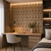 Wood Veneer Slat Acoustic Panel 600x2400mm Noise Reduction Office Meeting Room WYRAX_6 Wood Veneer Slat Acoustic Panel 600x2400mm Noise Reduction Office Meeting Room WYRAX