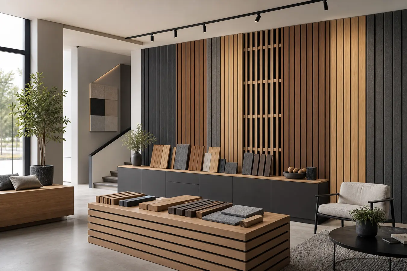 decorative acoustic panels for retail studio and showroom interiors
