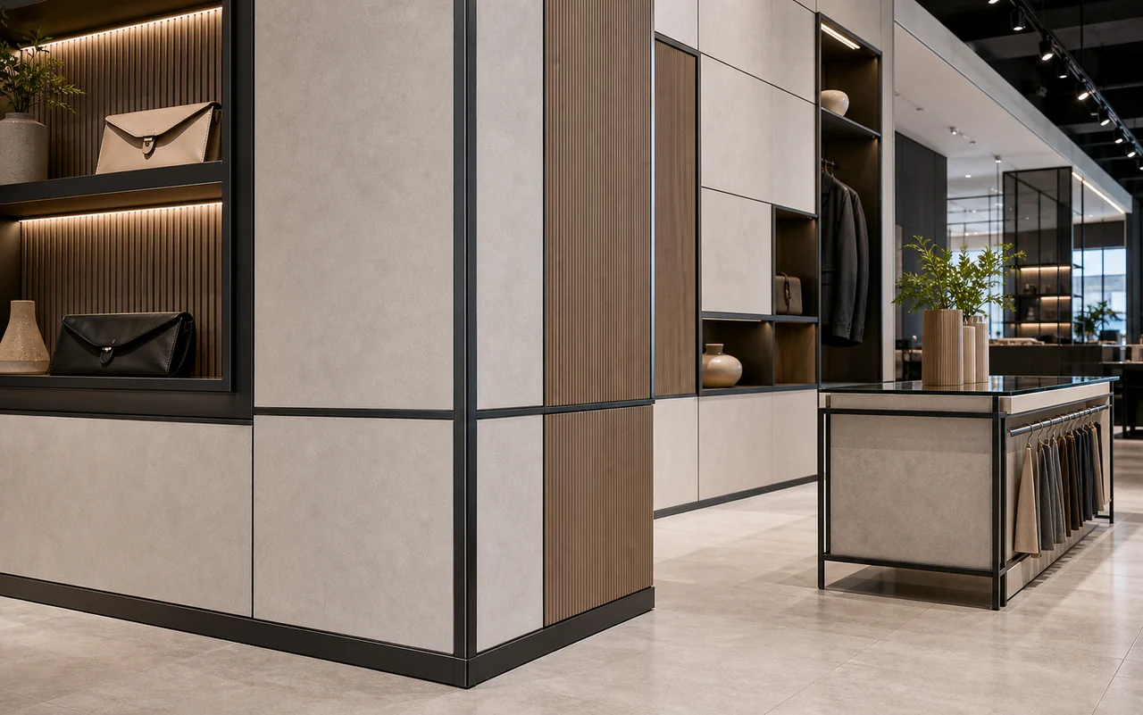 aluminum skirting boards for commercial wall to floor transitions