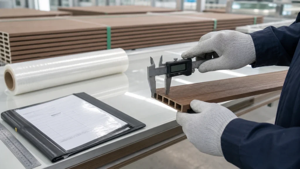 composite siding panels 02 qc check