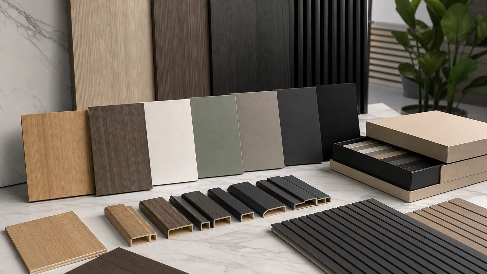 custom color bamboo charcoal wood veneer samples for wholesale projects