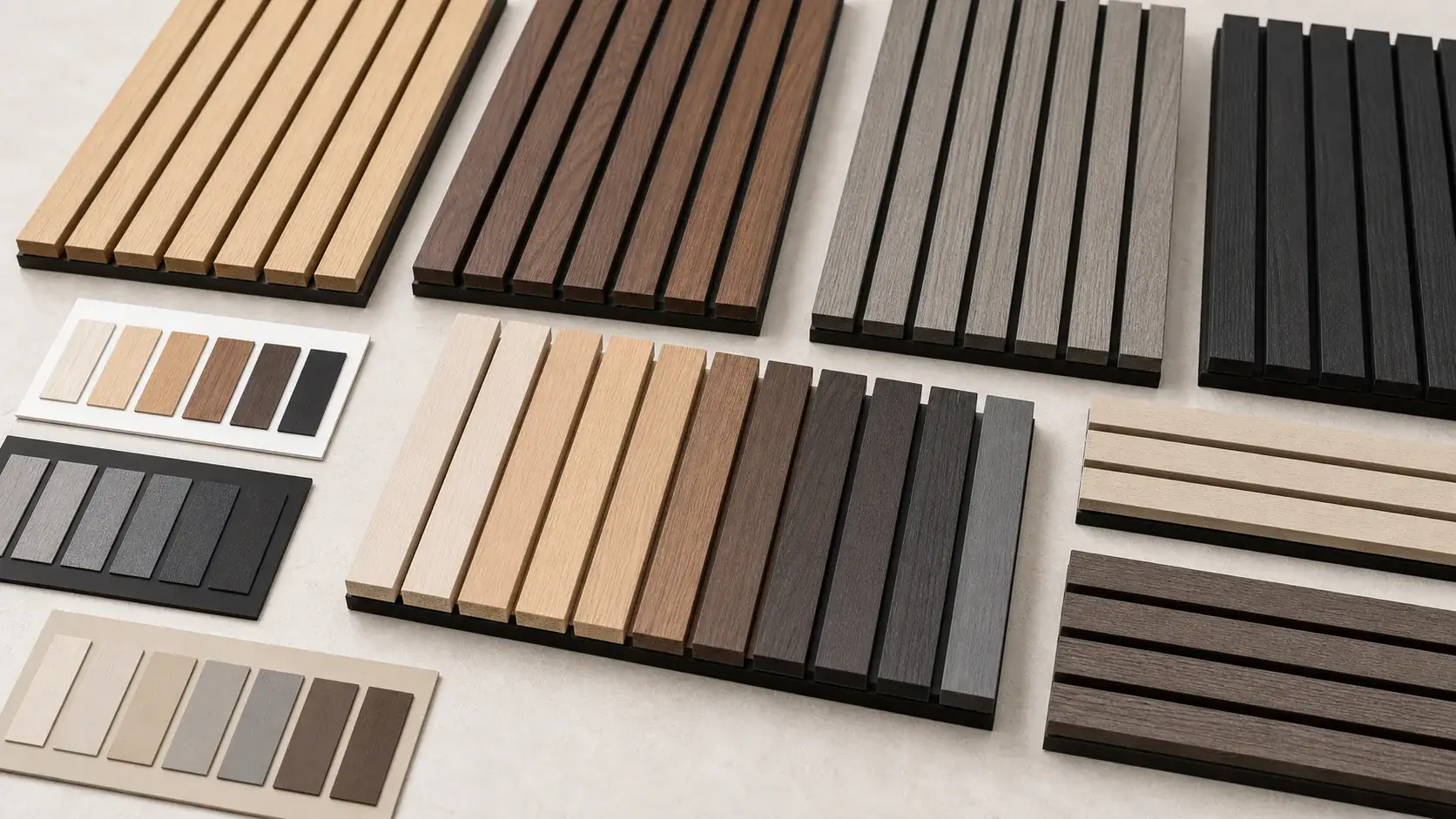 custom color fluted panel samples for wholesale projects