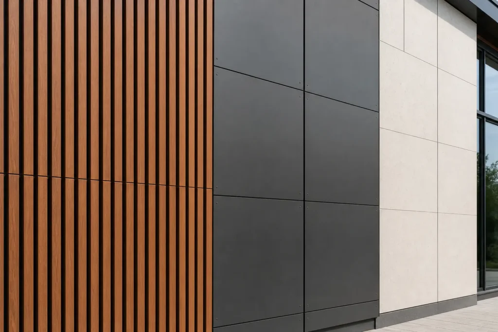 exterior wall panel materials real
