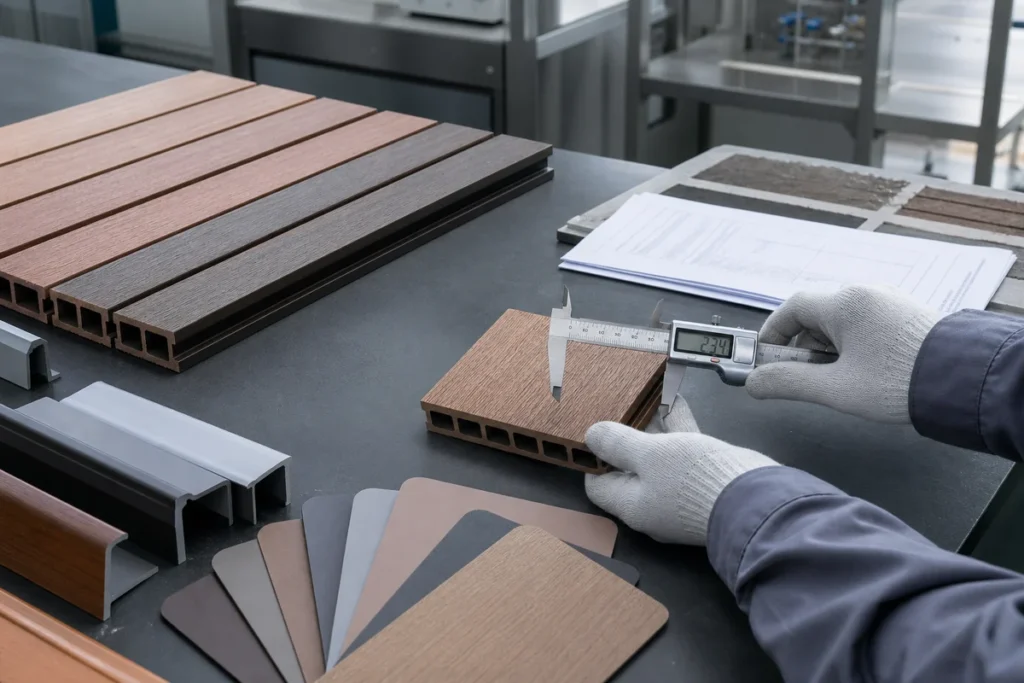 weatherproof exterior wall cladding 01 qc sample check