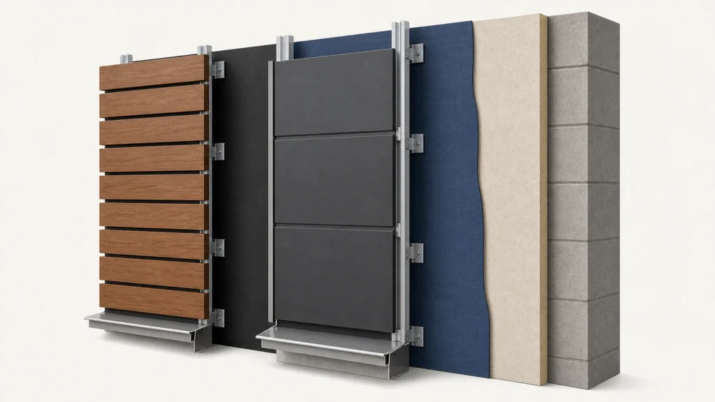 wpc vs pvc vs aluminum composite wall panels 01 wall system